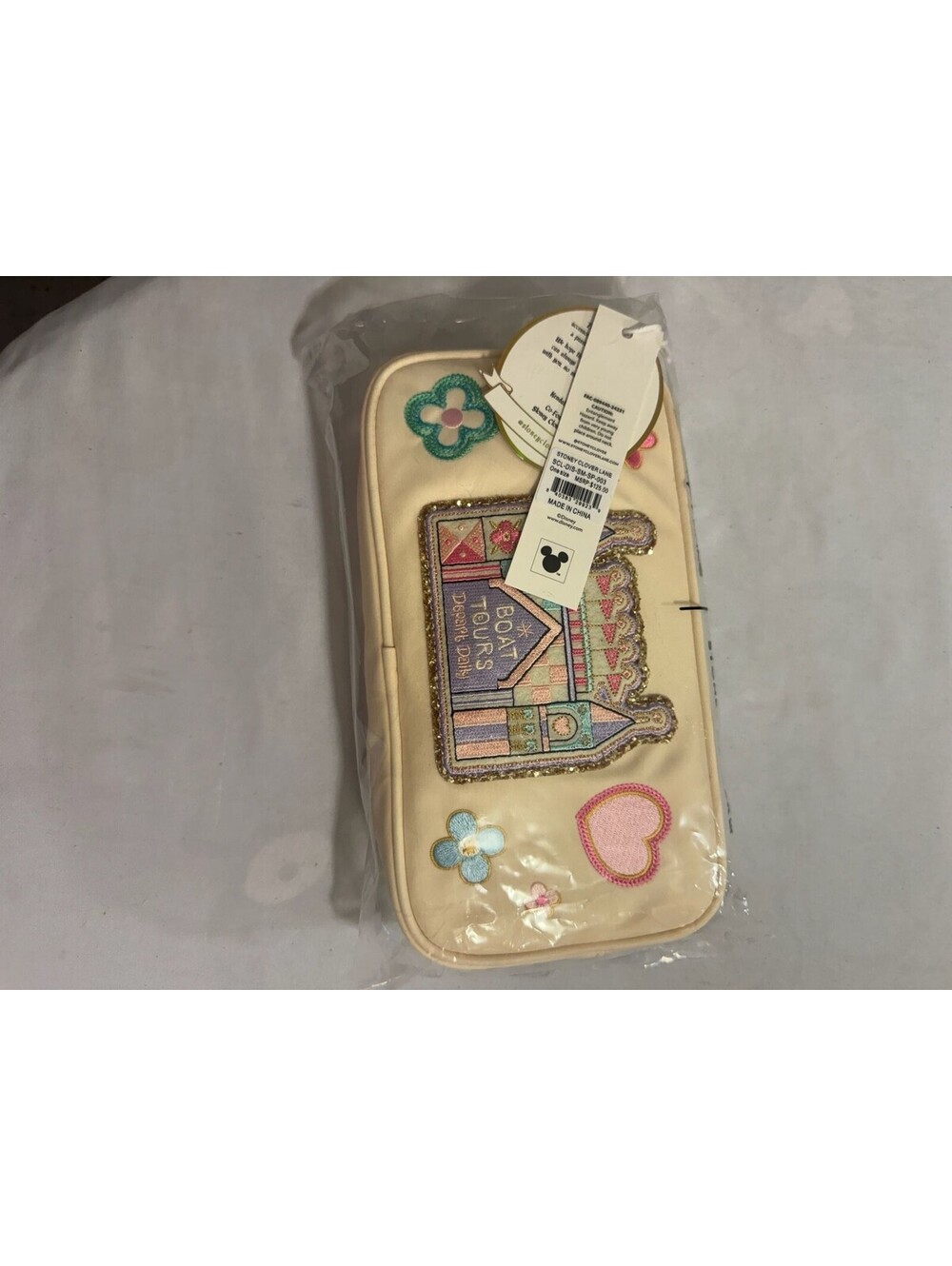 Stoney Clover Lane Small World' Pouch/Cosmetics Bag